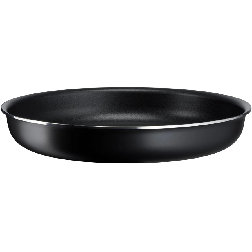 Tefal - Set kookgerei 3 st. INGENIO EASY COOK & CLEAN BLACK