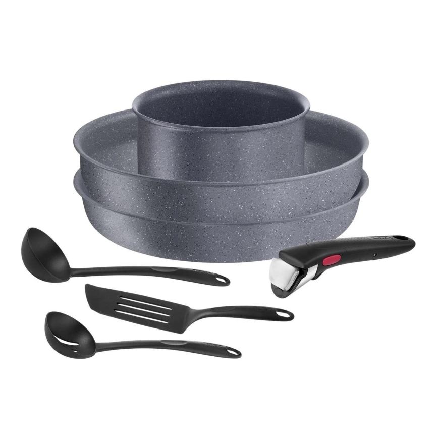 Tefal - Set kookgerei 7 st. INGENIO NATURAL FORCE