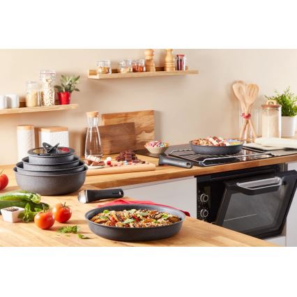 Tefal - Set kookgerei 7 st. INGENIO NATURAL FORCE