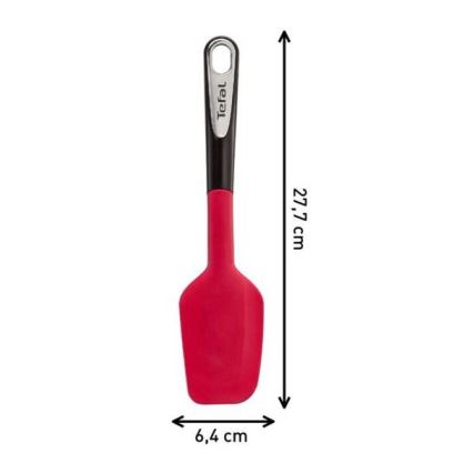 Tefal - Siliconen lepel INGENIO zwart/rood