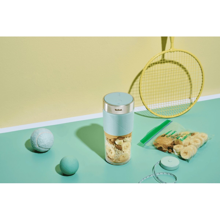 Tefal - Smoothieblender BLENDFORCE 50W/5V 1200 mAh mint