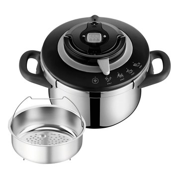 Tefal - Snelkookpan 4,5 l CLIPSO+ CHEF roestvrij
