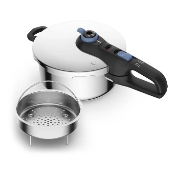 Tefal - Snelkookpan 4 l SECURE TRENDY roestvrij