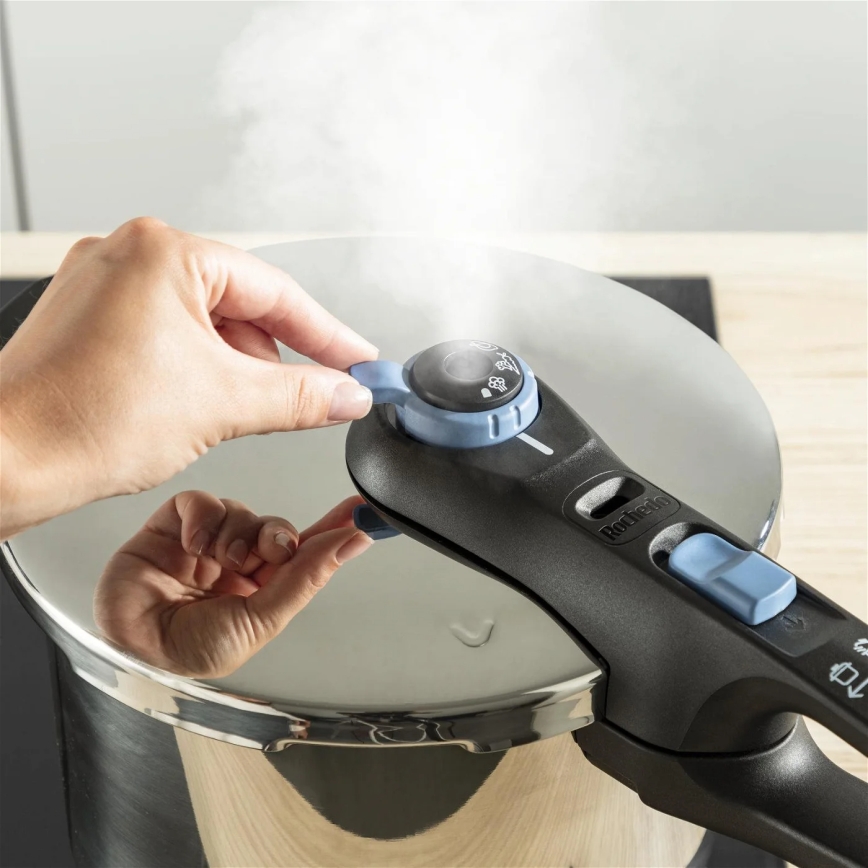 Tefal - Snelkookpan 4 l SECURE TRENDY roestvrij