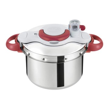 Tefal - Snelkookpan 6 l CLIPSO MINUT PERFECT roestvrij