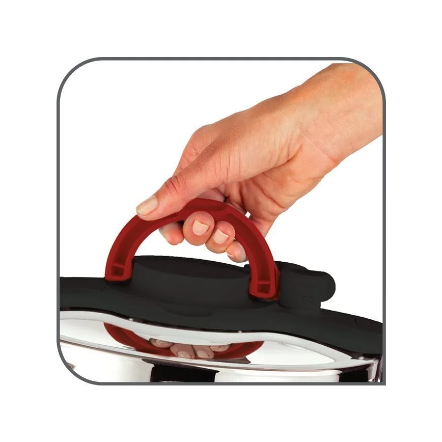 Tefal - Snelkookpan 9 l CLIPSO MINUT EASY roestvrij