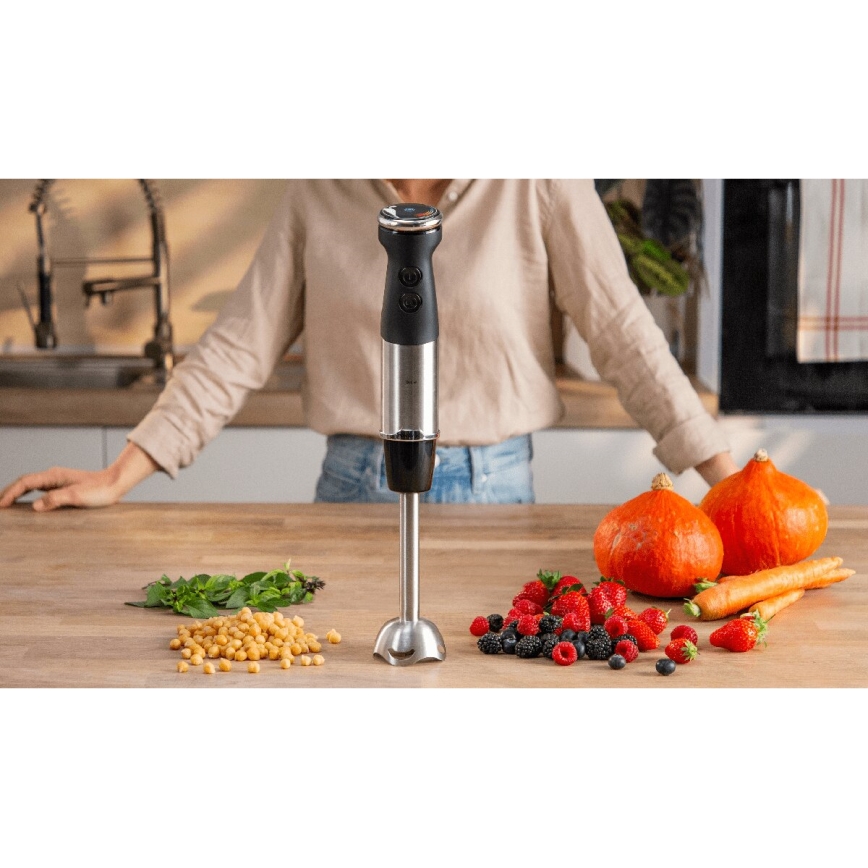 Tefal - Staafmixer QUICKCHEF 1000W/230V zwart