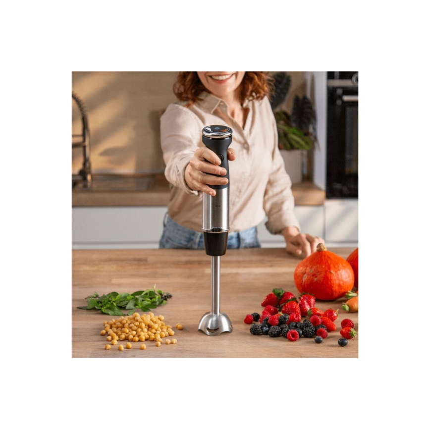 Tefal - Staafmixer QUICKCHEF 1000W/230V zwart