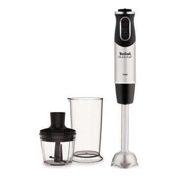 Tefal - Staafmixer QUICKCHEF 2in1 1000W/230V mat chroom/zwart