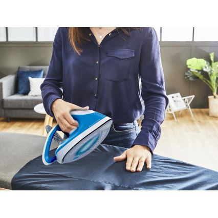 Tefal - Stoomgenerator EXPRESS AIRGLIDE 2800W/230V blauw
