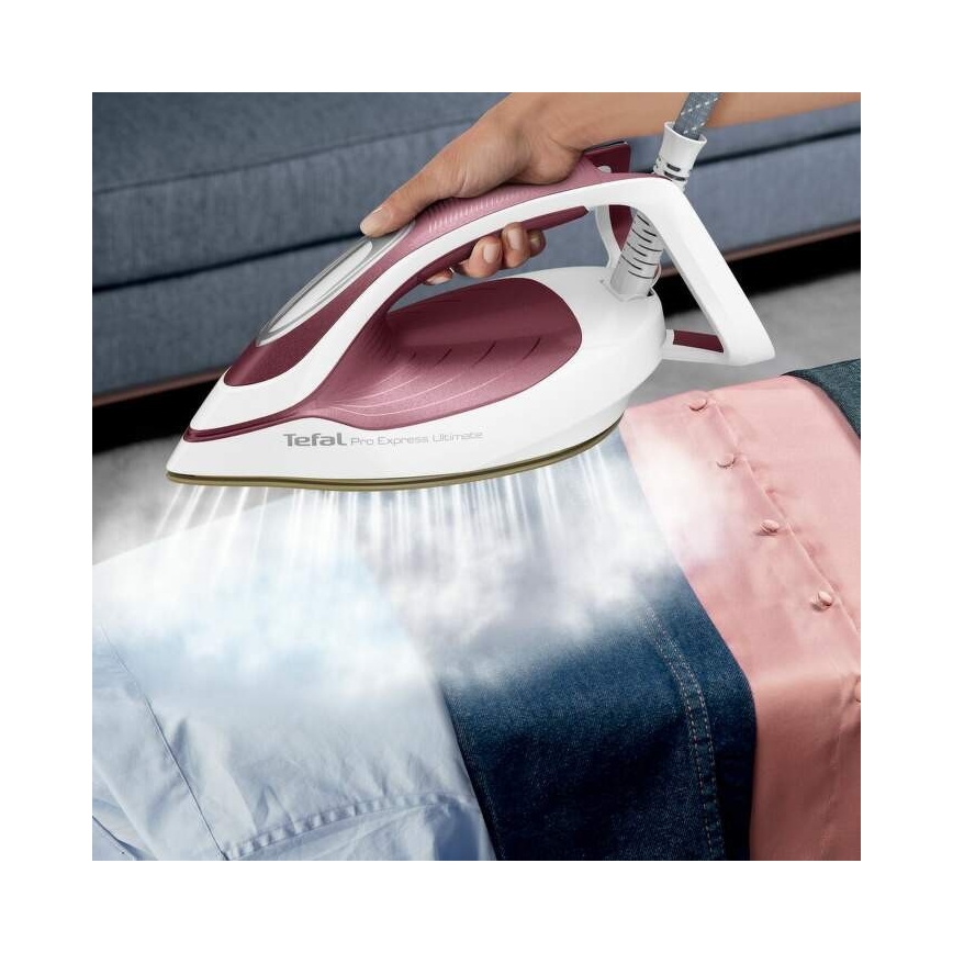 Tefal - Stoomgenerator PRO EXPRESS ULTIMATE bordeaux