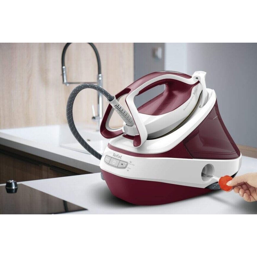 Tefal - Stoomgenerator PRO EXPRESS ULTIMATE bordeaux