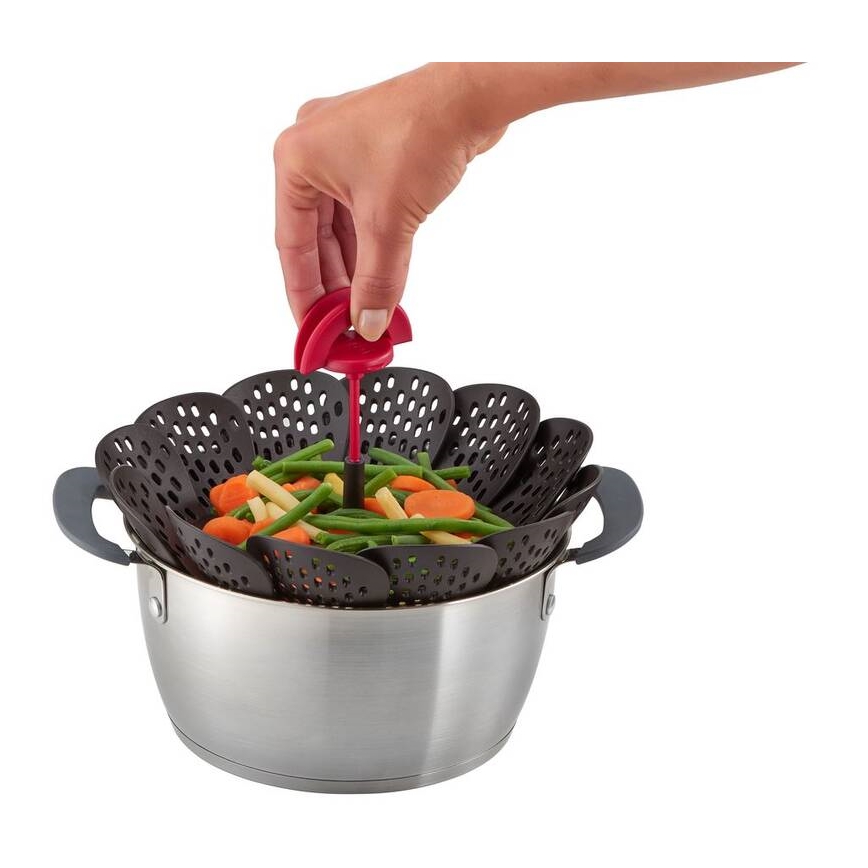 Tefal - Stoommandje ​ INGENIO zwart/rood