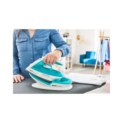 Tefal - Stoomstrijkijzer FREEMOVE AIR 2400W/230V wit/turquoise