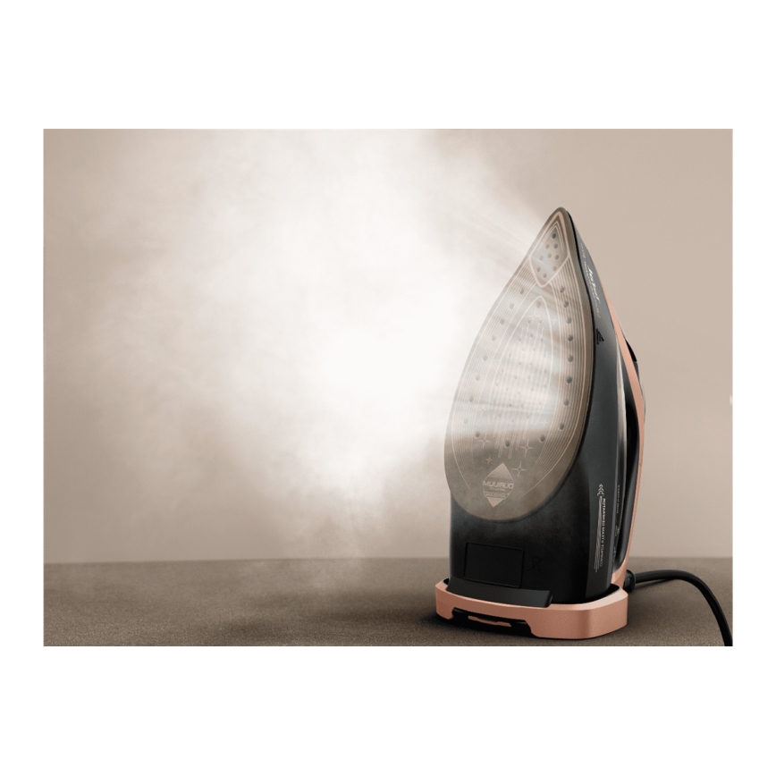 Tefal - Stoomstrijkijzer ULTIMATE POWER 3200W/230V koper/zwart