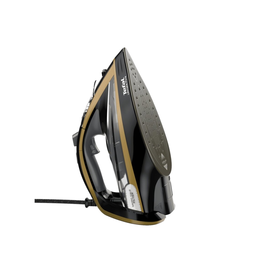 Tefal - Stoomstrijkijzer ULTIMATE PURE 3000W/230V goud/zwart