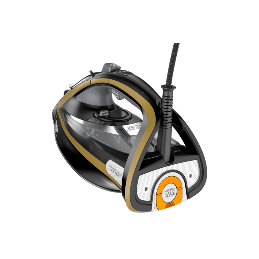 Tefal - Stoomstrijkijzer ULTIMATE PURE 3000W/230V goud/zwart