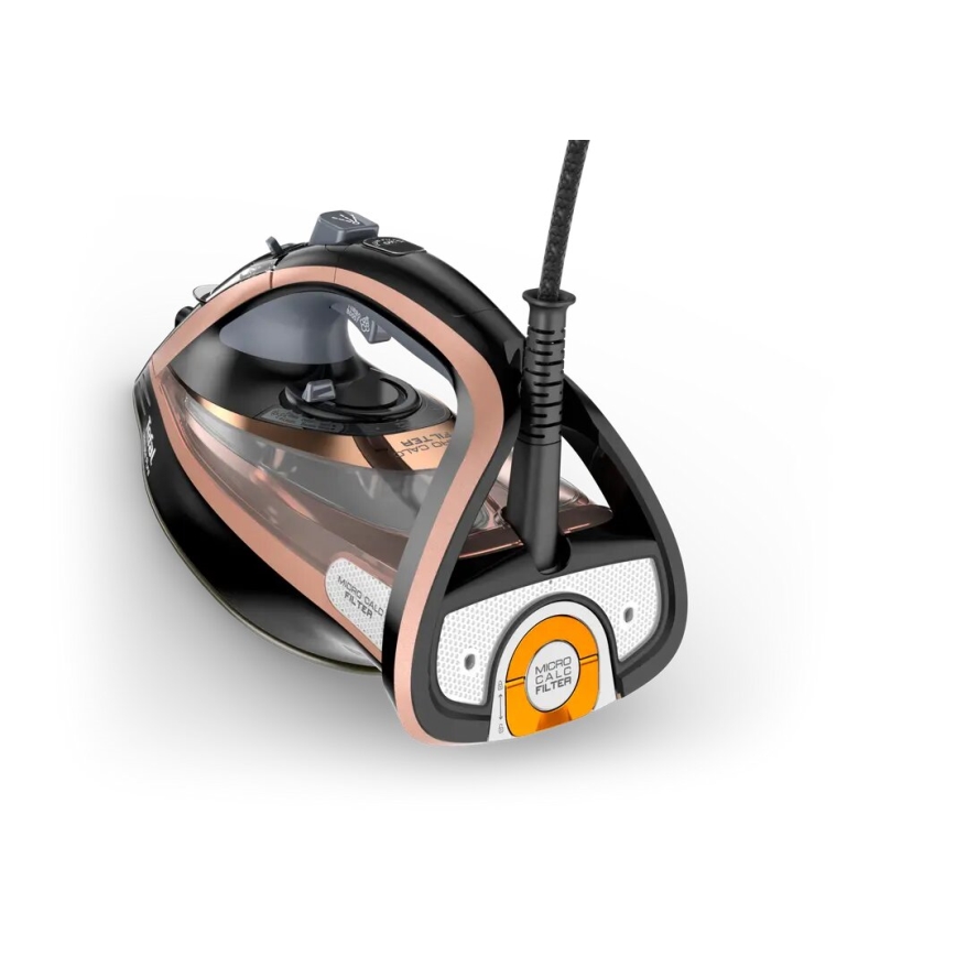 Tefal - Stoomstrijkijzer ULTIMATE PURE 3000W/230V koper/zwart