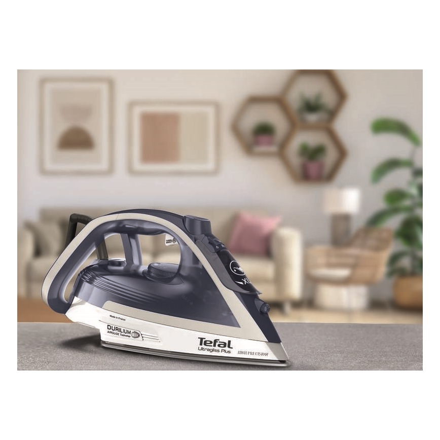 Tefal - Stoomstrijkijzer ULTRAGLISS PLUS 2800W/230V blauw