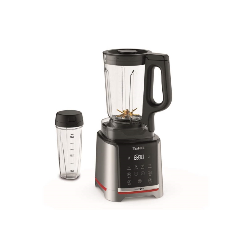 Tefal - Tafelblender 1,7 l INFINITYMIX+ 1600W/230V zwart/roestvrij