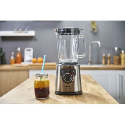 Tefal - Tafelblender 2 l PERFECTMIX+ 1200W/230V mat chroom/zwart