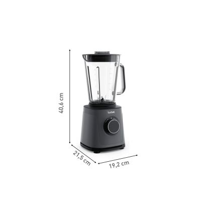 Tefal - Tafelblender 2 l PERFECTMIX+ 1200W/230V zwart