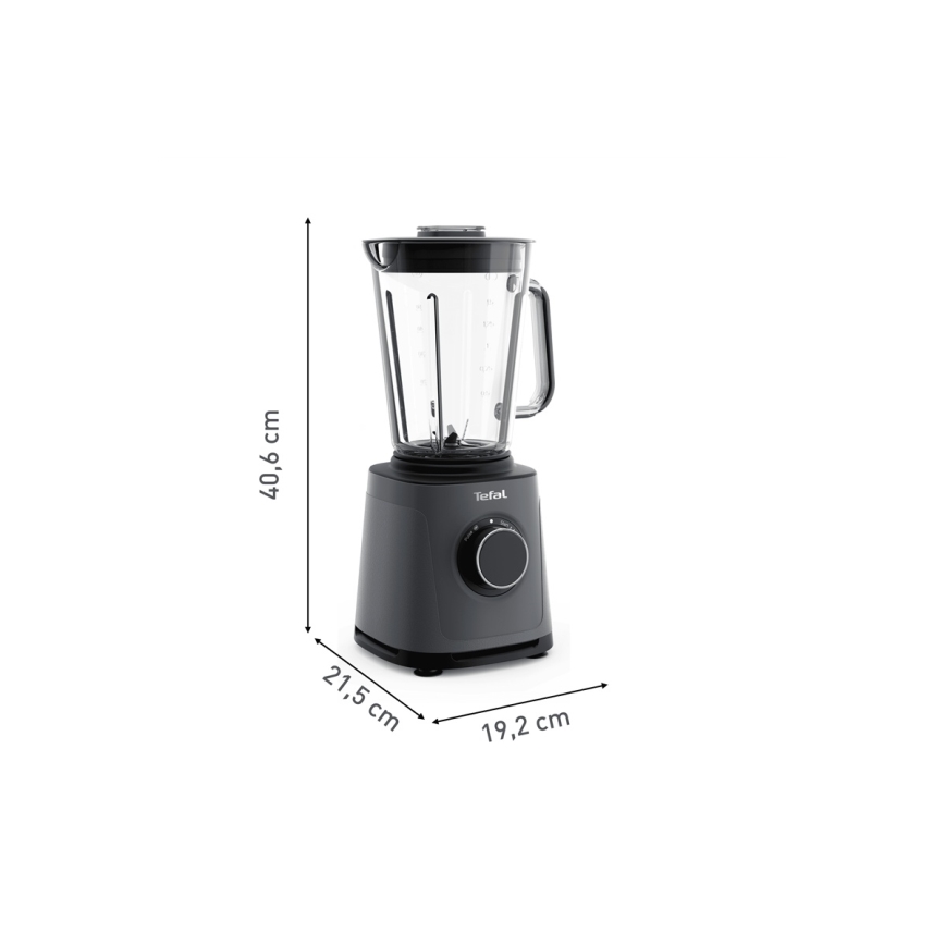 Tefal - Tafelblender 2 l PERFECTMIX+ 1200W/230V zwart