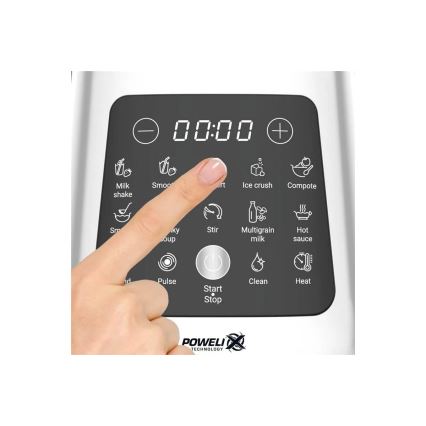 Tefal - Tafelblender 2 l PERFECTMIX+ 1400W/230V mat chroom