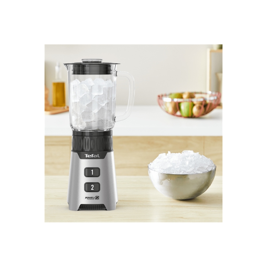 Tefal - Tafelblender BLENDFORCE 400W/230V roestvrij/zwart