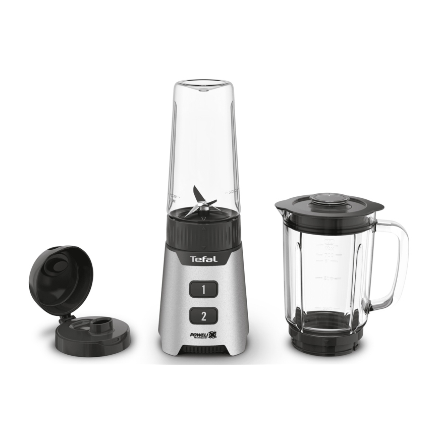 Tefal - Tafelblender BLENDFORCE 400W/230V roestvrij/zwart