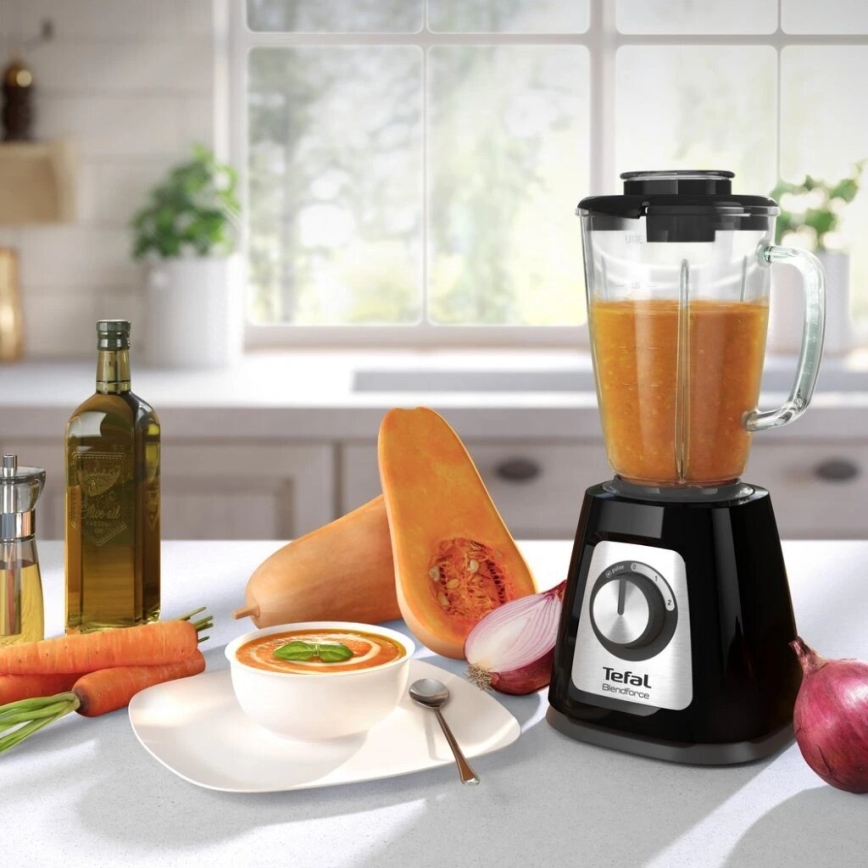 Tefal - Tafelblender BLENDFORCE 800W/230V zwart