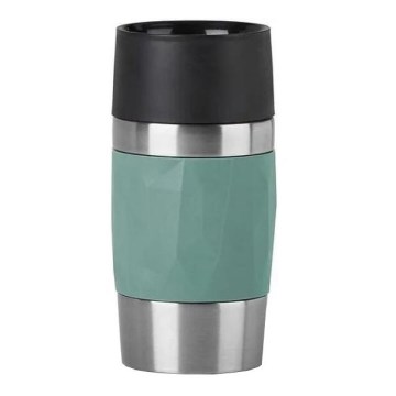 Tefal - Tasse thermique 300 ml COMPACT MUG acier inoxydable/vert