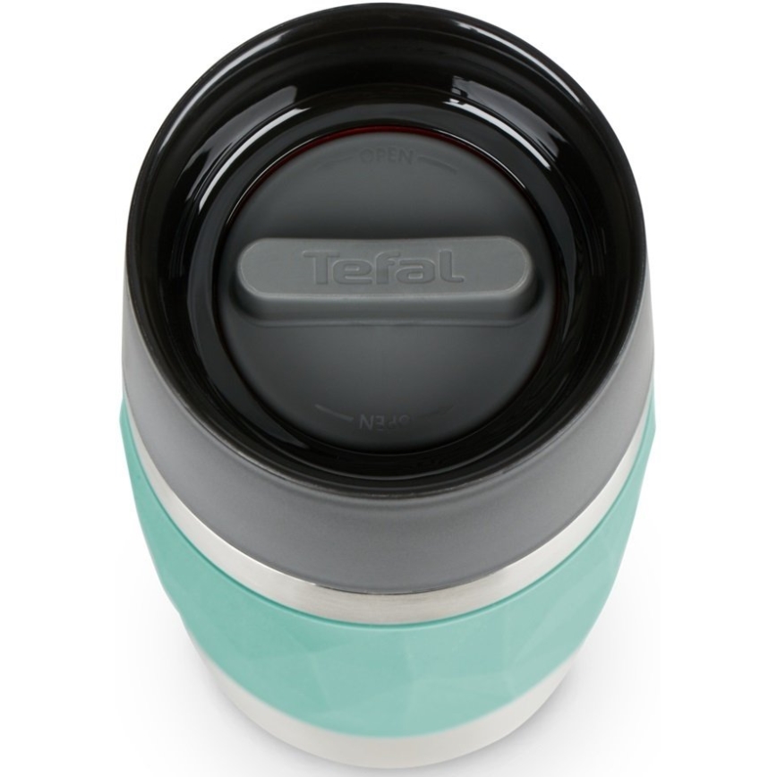Tefal - Thermische mok 300 ml COMPACT MUG roestvrij/groen