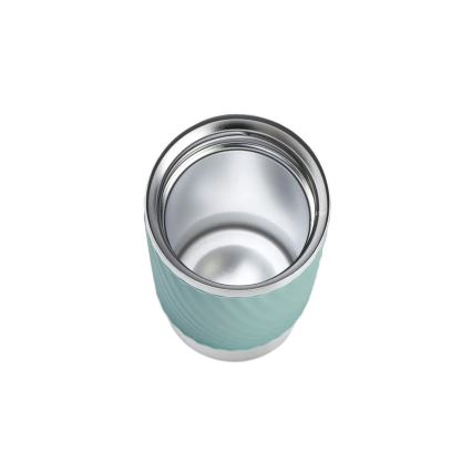 Tefal - Thermische mok 360 ml EASY TWIST MUG roestvrij/groen