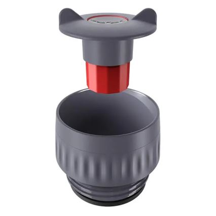 Tefal - Thermische mok 360 ml EASY TWIST MUG roestvrij/groen