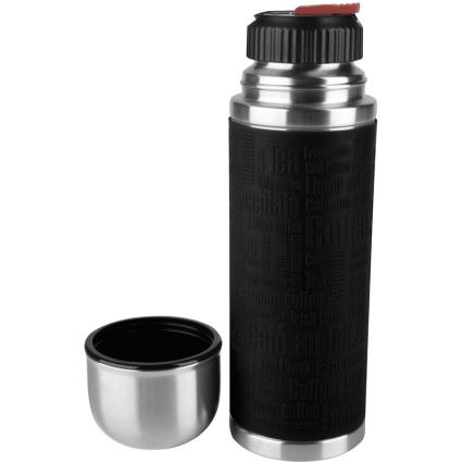 Tefal - Thermos avec mug 1 l SENATOR acier inoxydable/noir