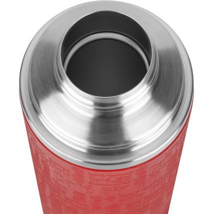 Tefal - Thermos avec mug 1 l SENATOR acier inoxydable/rouge