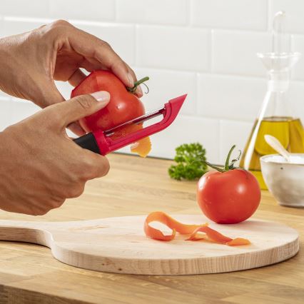 Tefal - Tomatenschiller INGENIO zwart/rood