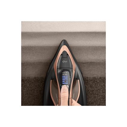 Tefal - Stoomstrijkijzer ULTIMATE POWER 3200W/230V koper/zwart