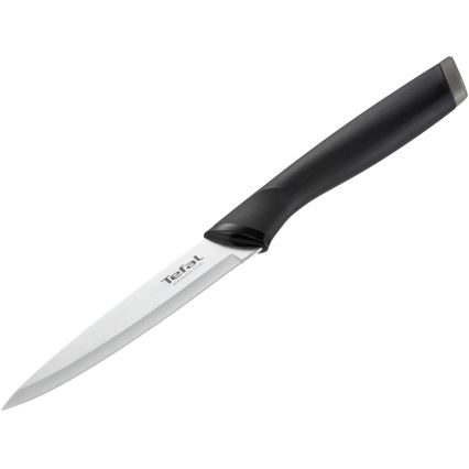 Tefal - Universeel roestvrijstalen mes COMFORT 12 cm glanzend chroom/zwart