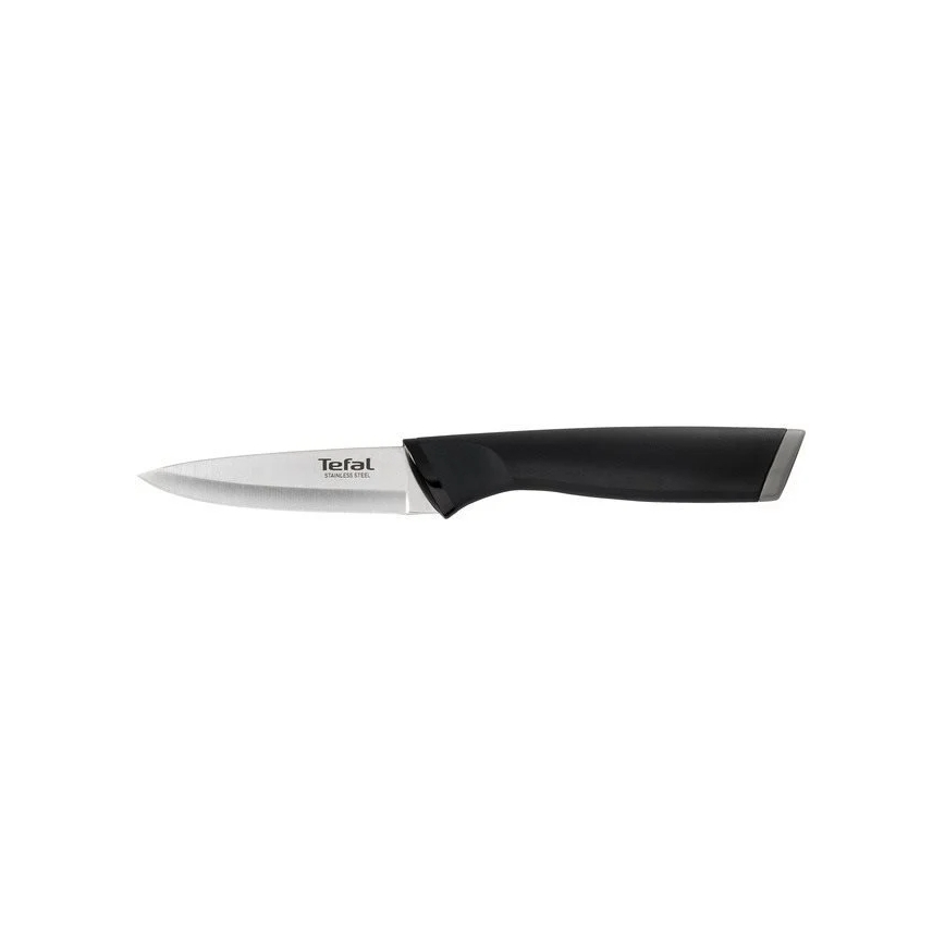 Tefal - Universeel roestvrijstalen mes COMFORT 12 cm glanzend chroom/zwart