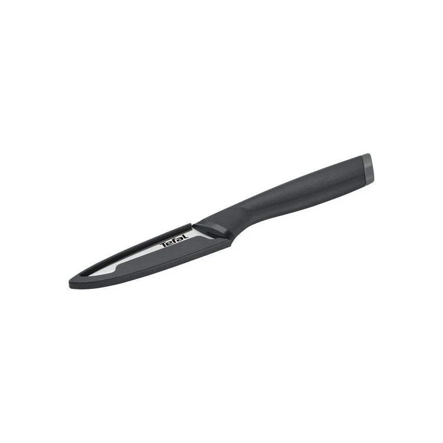 Tefal - Universeel roestvrijstalen mes COMFORT 12 cm glanzend chroom/zwart