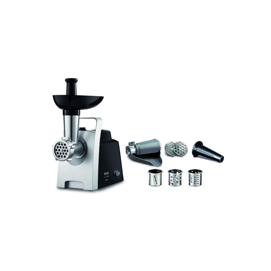 Tefal - Vleesmolen 7in1 1400W/230V zwart/zilver