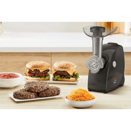 Tefal - Vleesmolen 9in1 2000W/230V zwart
