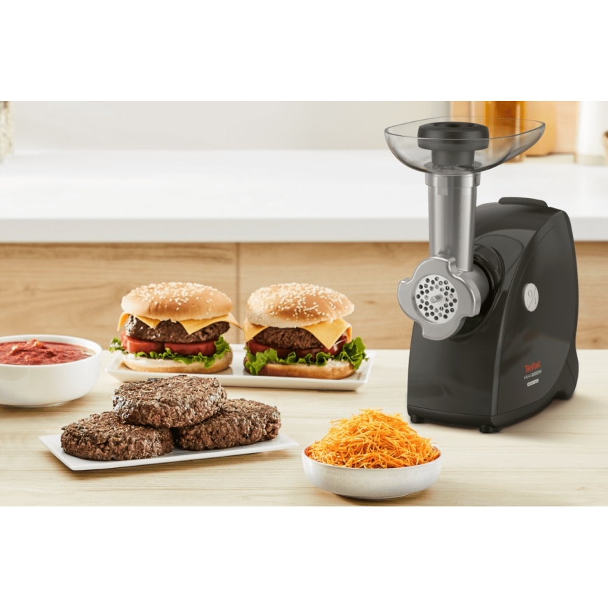 Tefal - Vleesmolen 9in1 2000W/230V zwart
