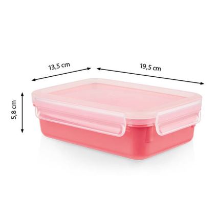 Tefal - Voedselbewaardoos 0,8 l MSEAL COLOR roze