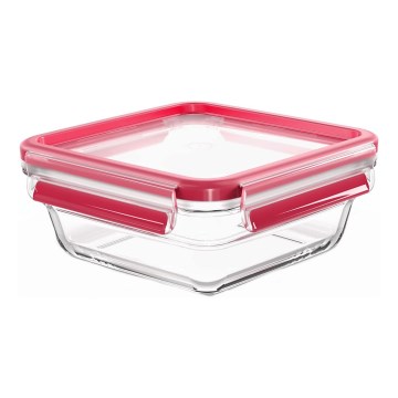 Tefal - Voedselbewaardoos 0,8 l MSEAL GLASS rood/glas