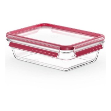 Tefal - Voedselbewaardoos 1,1 l MSEAL GLASS rood/glas