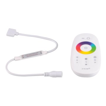 Télécommande pour rubans LED RGBW 12-24V 2,4GHz + télécommande