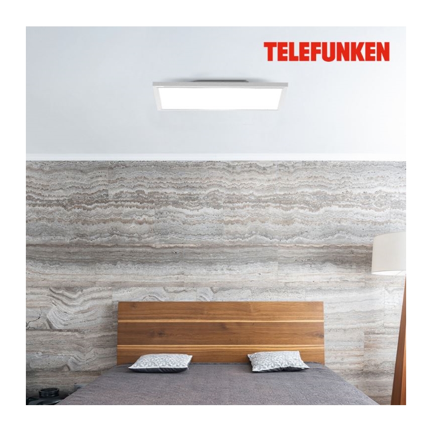 Telefunken 308706TF - Plafonnier LED avec détecteur LED/36W/230V
